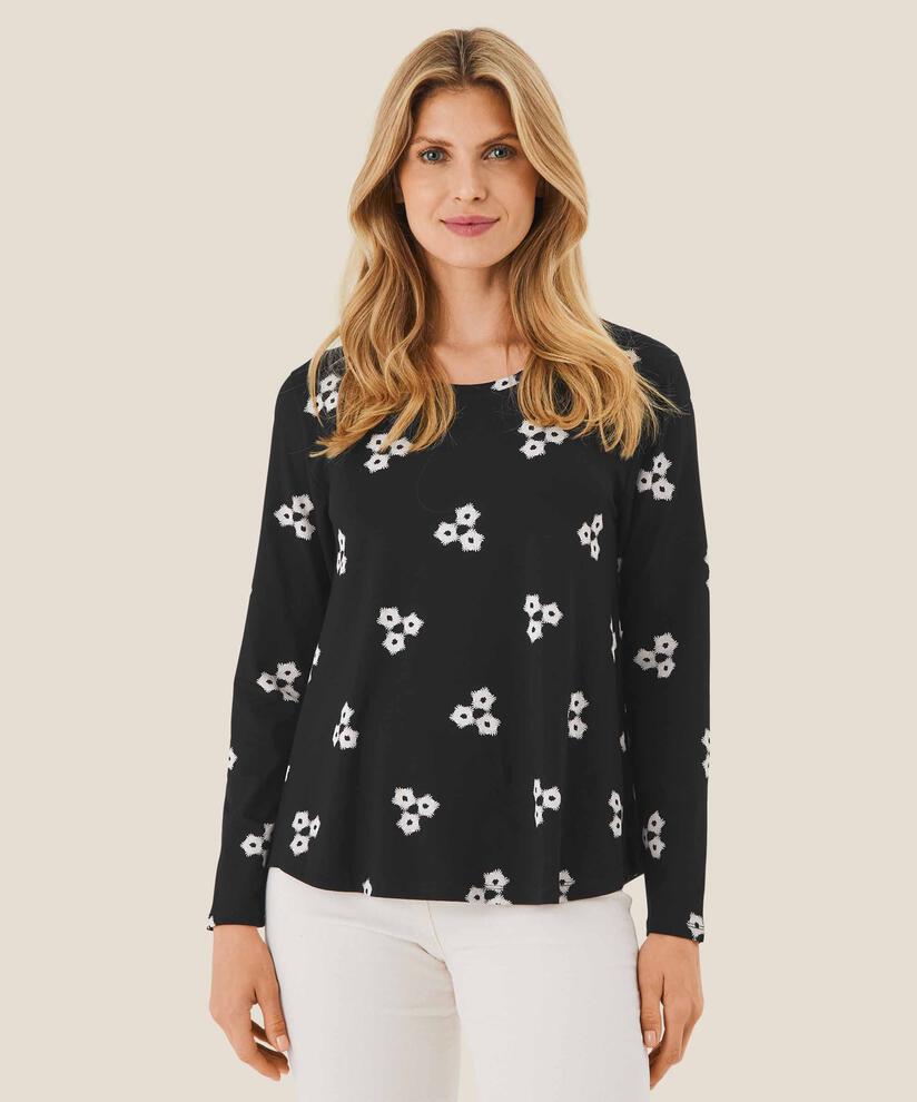 Badisna JERSEY Topp, Black