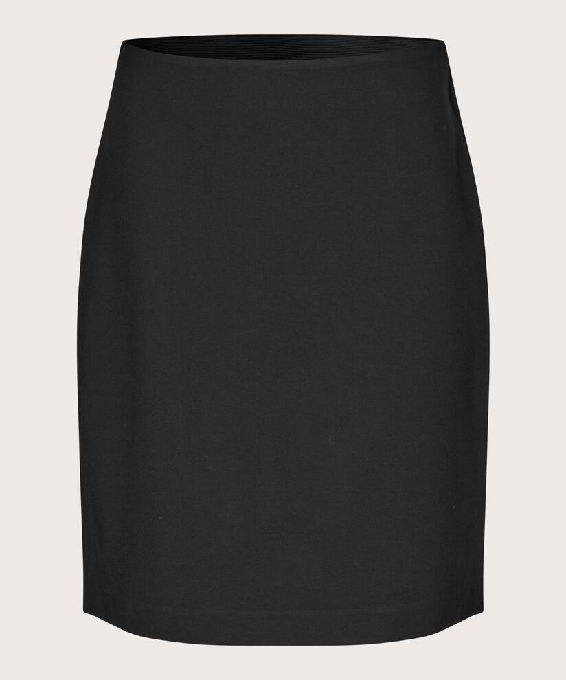 Salma JERSEY Skjørt, Black