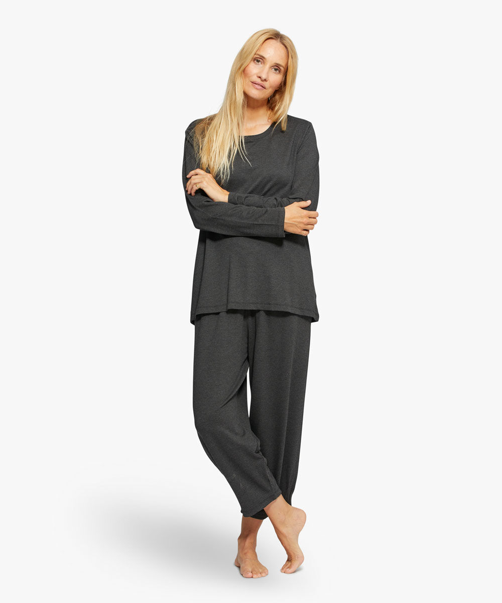 Berta JERSEY Topp, D. Grey mel.