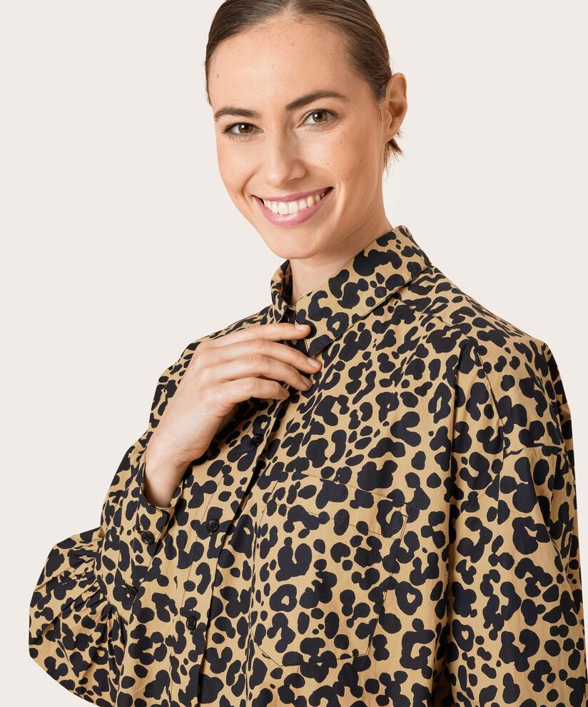 IVENA SKJORTE, Pale Khaki