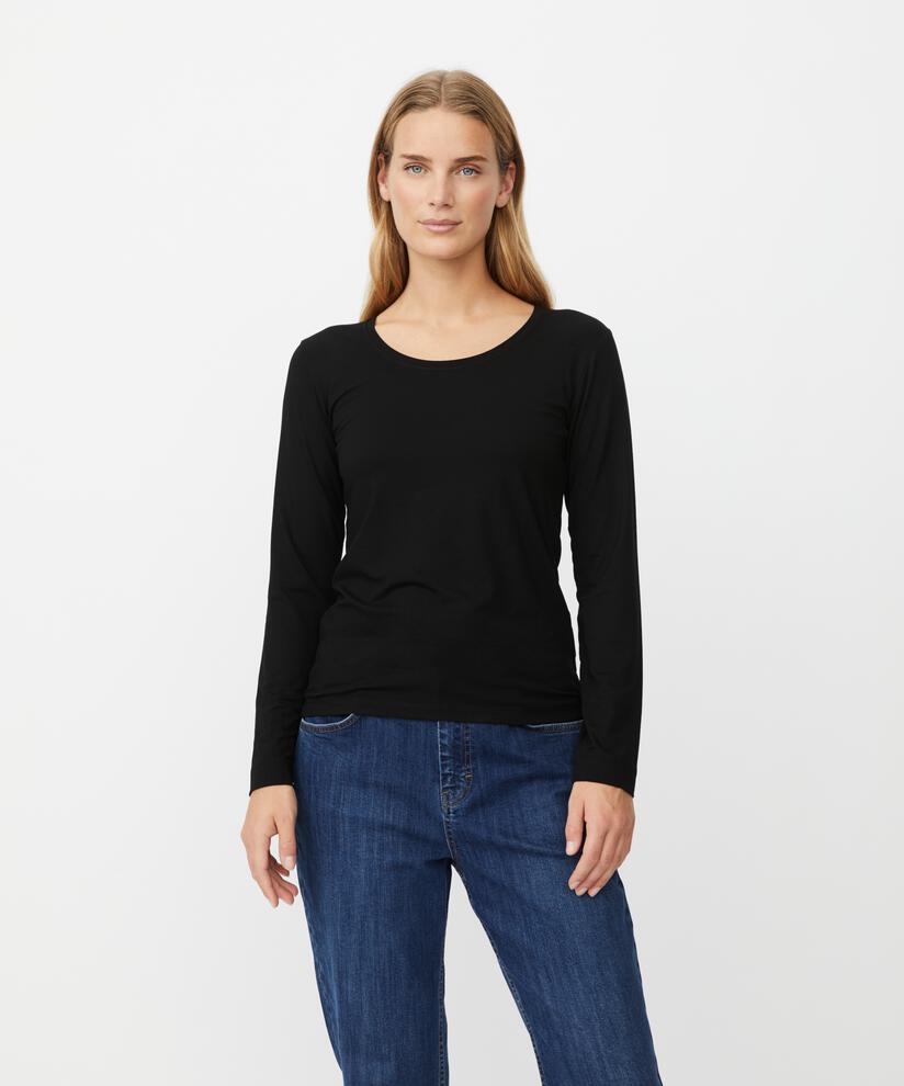Creama JERSEY Topp, Black