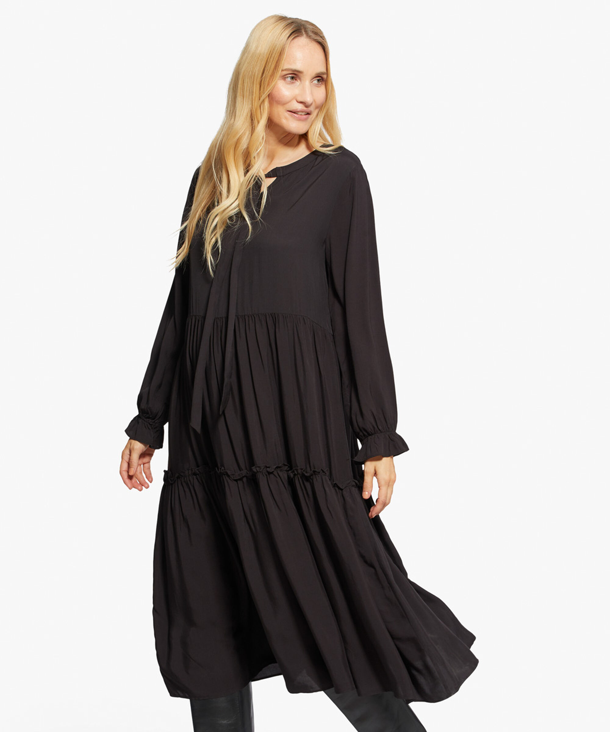NUKINI KJOLE, Black