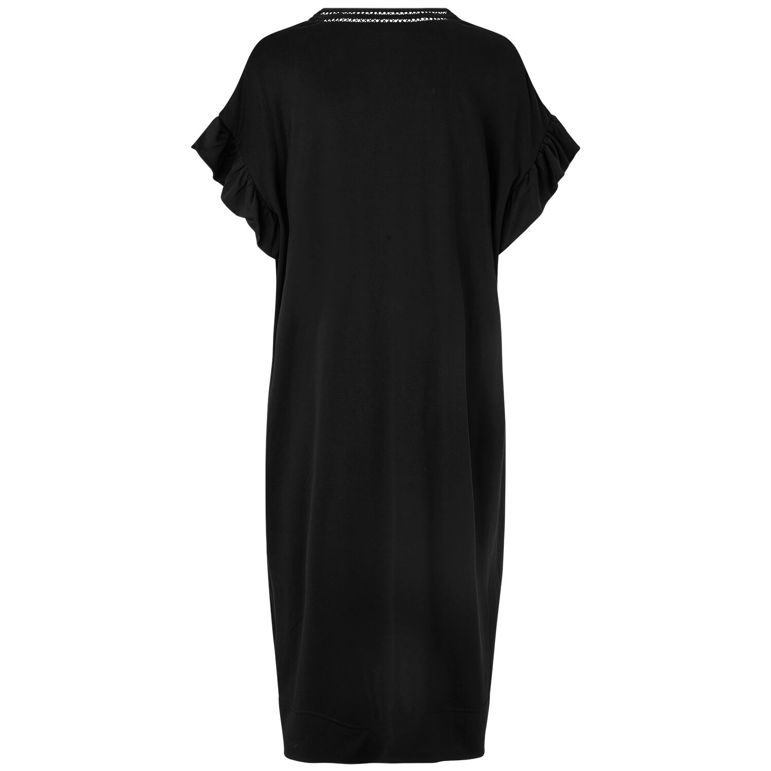 NYSAMA JERSEY KJOLE, Black