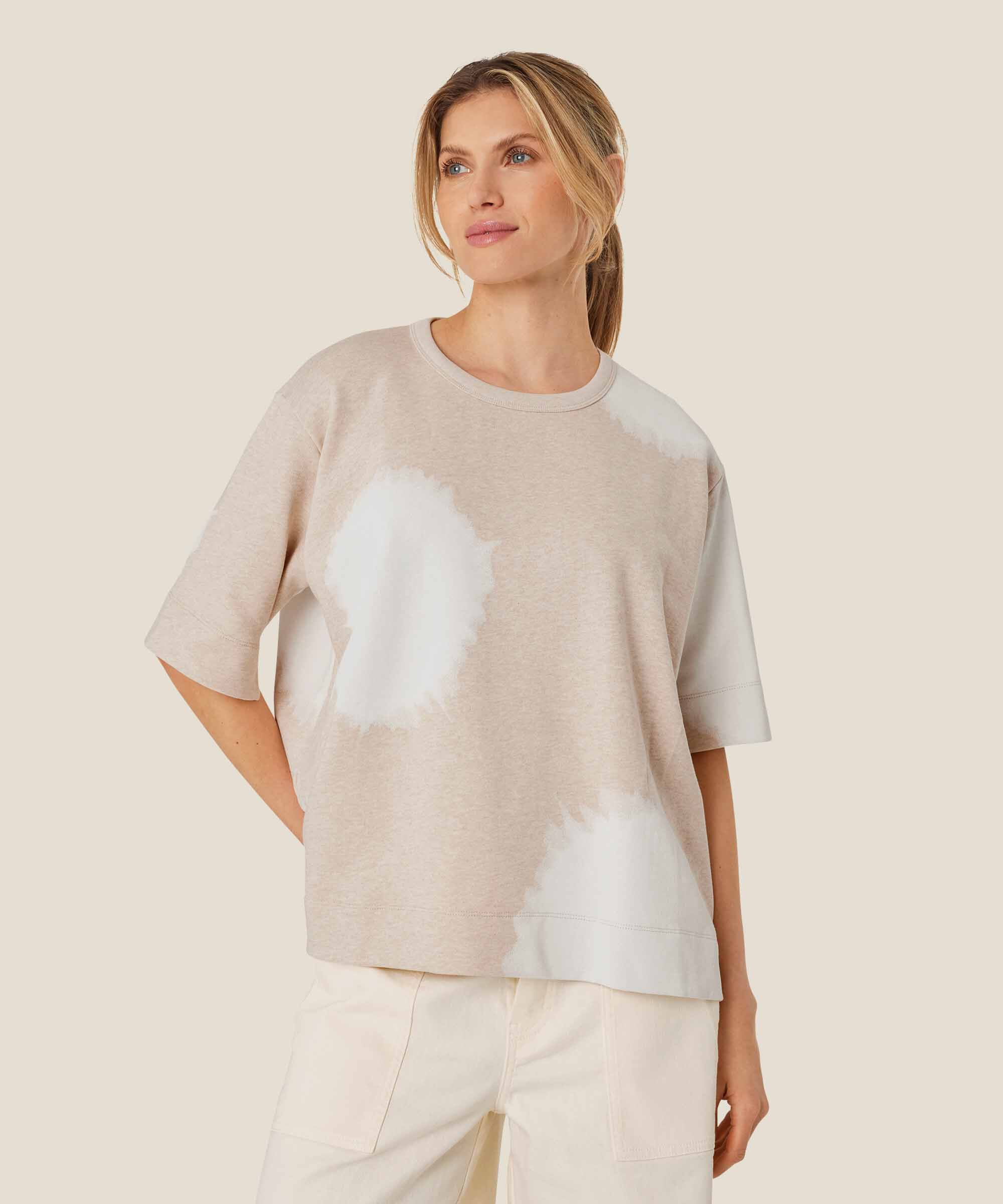 Dylcie JERSEY Topp, Beige melange