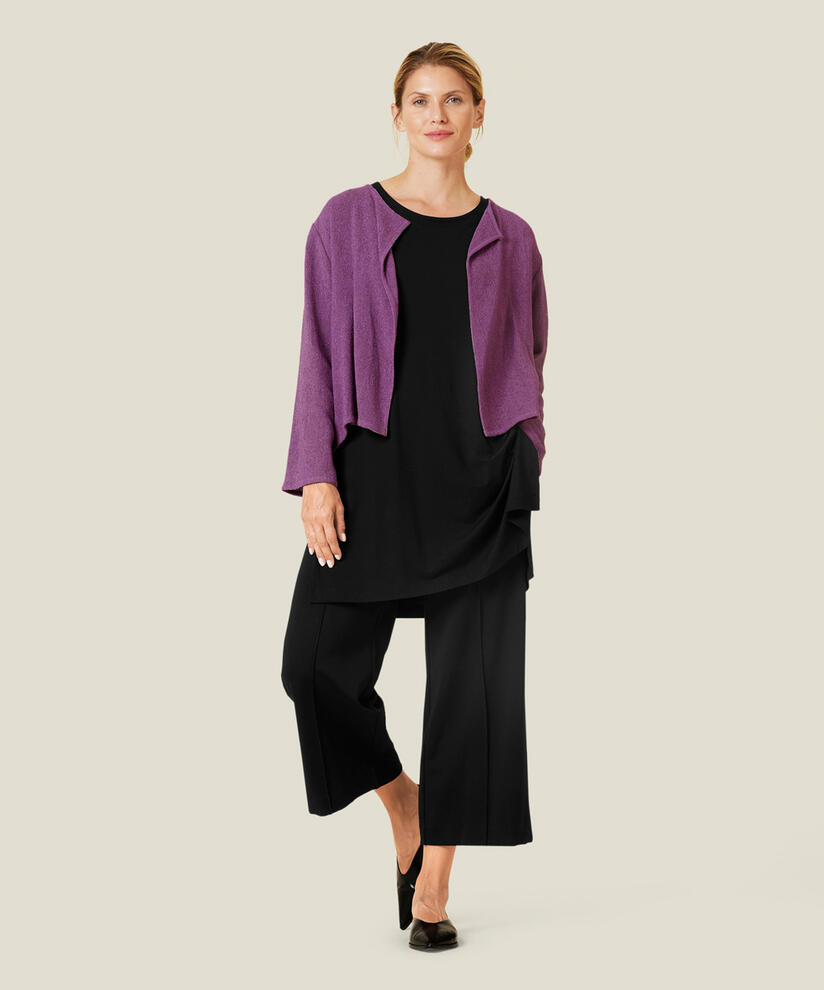 GIOVANA JERSEY TUNIKA, Black