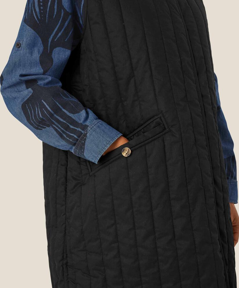 Tegan Vest, Black