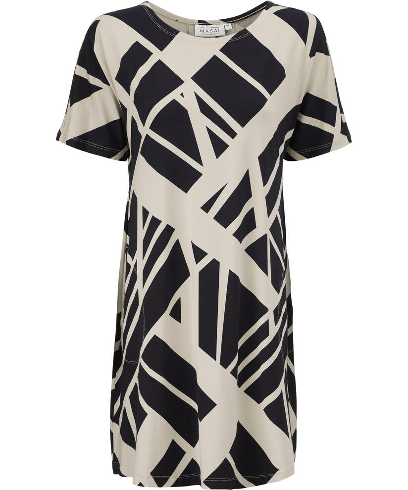 GERTIE JERSEY TUNIKA, Black