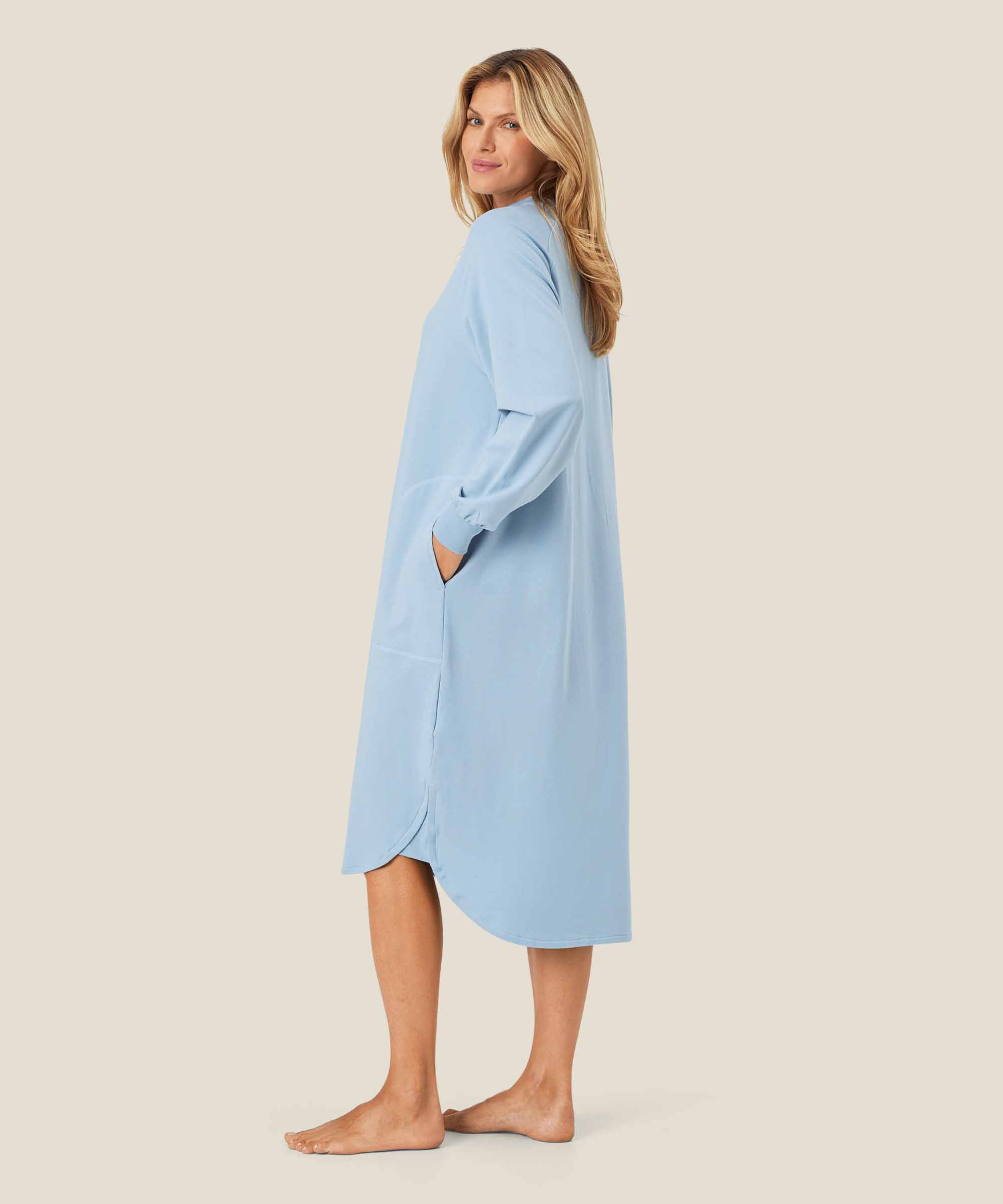 Ninen JERSEY Kjole, Blue Fog