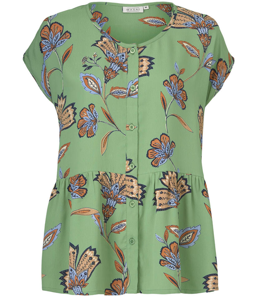 IDALI SKJORTE, Stone Green