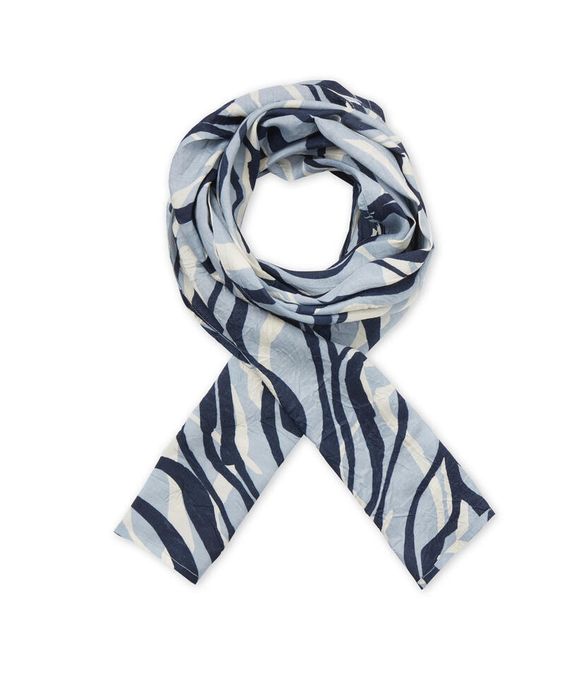 ALONG SKJERF, Faded Denim