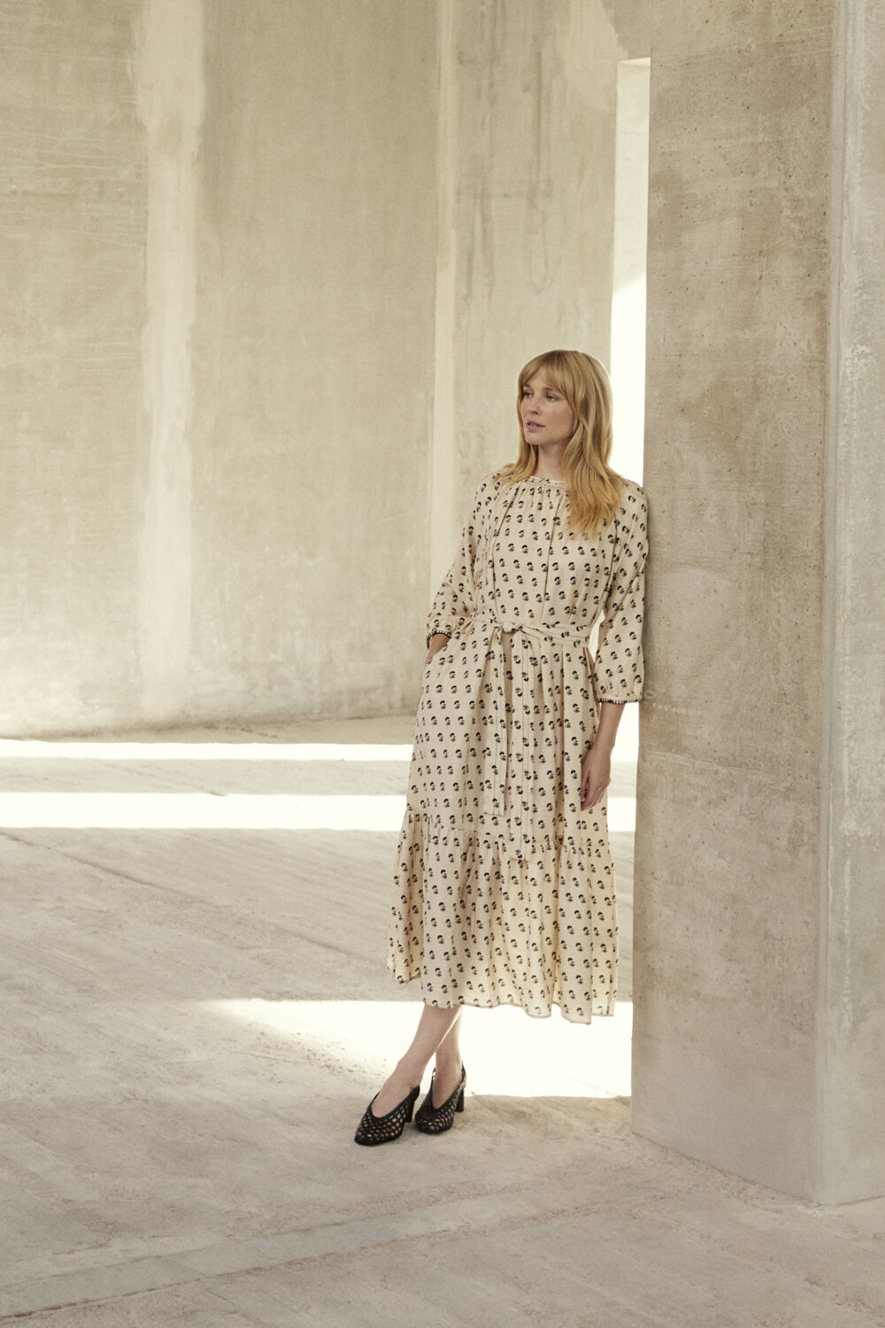 Navelleth Kjole - Olivine