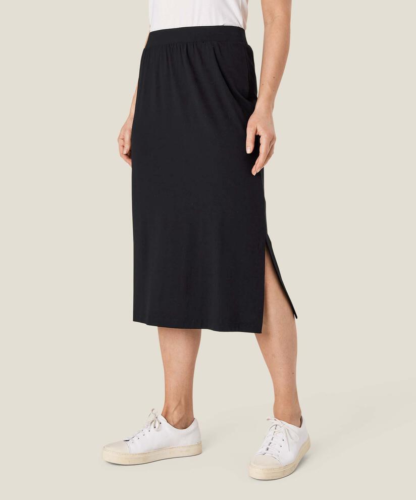 Sissel JERSEY Skjørt, Black