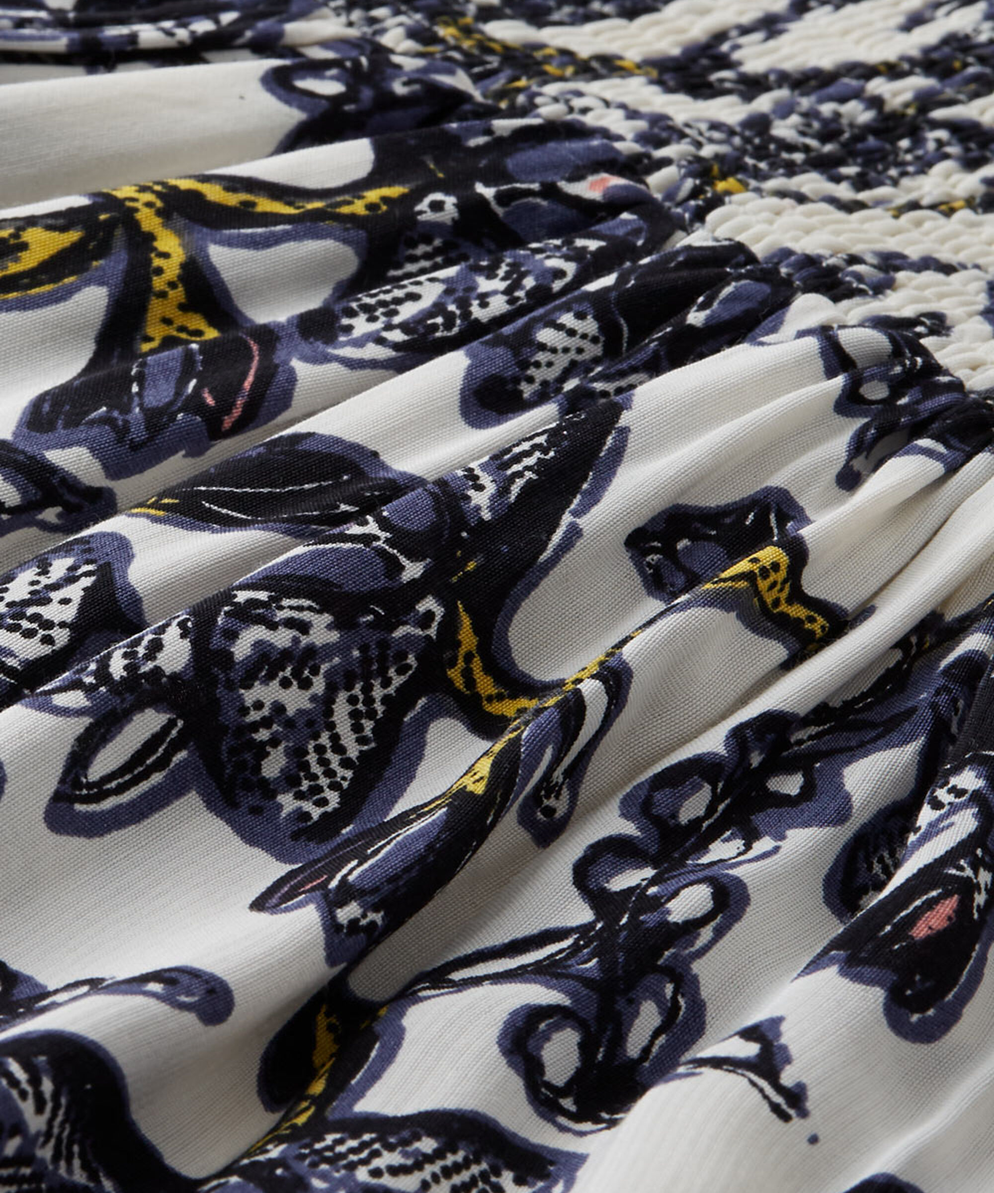 SONDRA SKJØRT, Oil Yellow