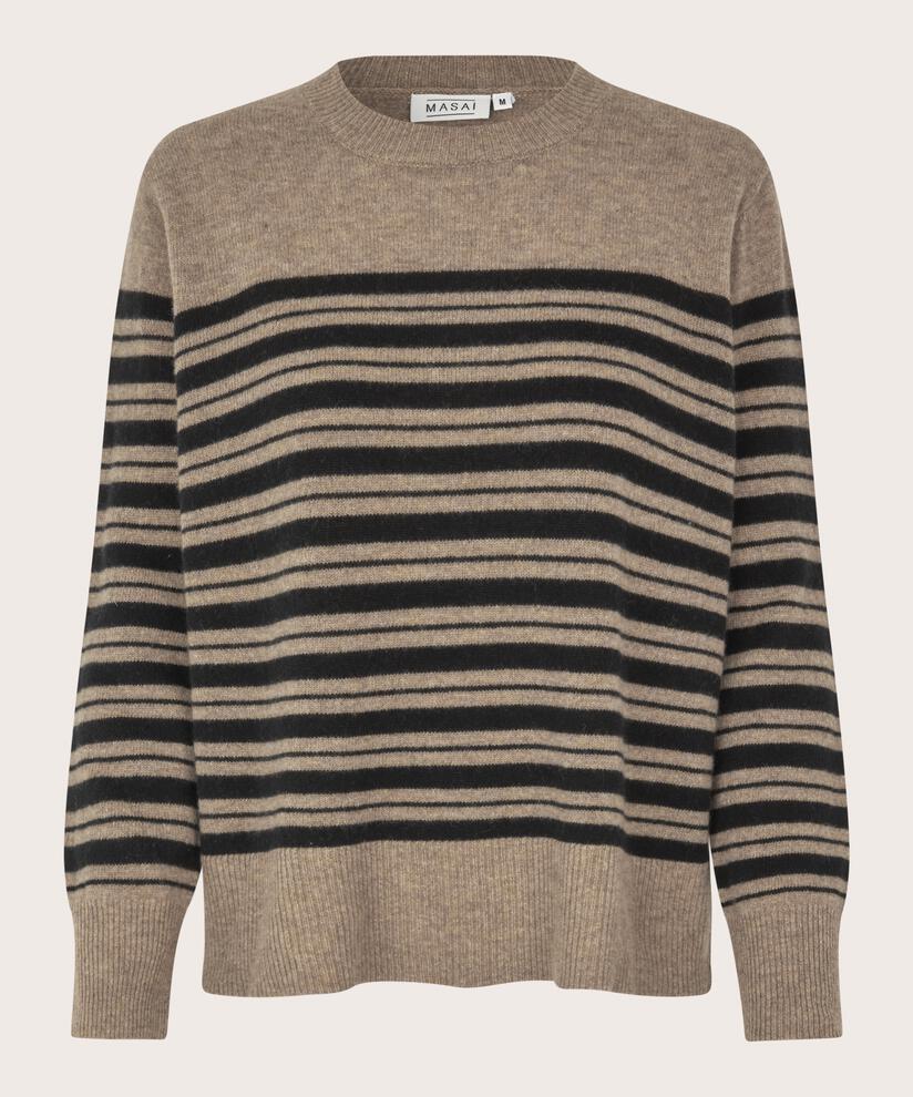 Fonny Strikkegenser, Black/dijon