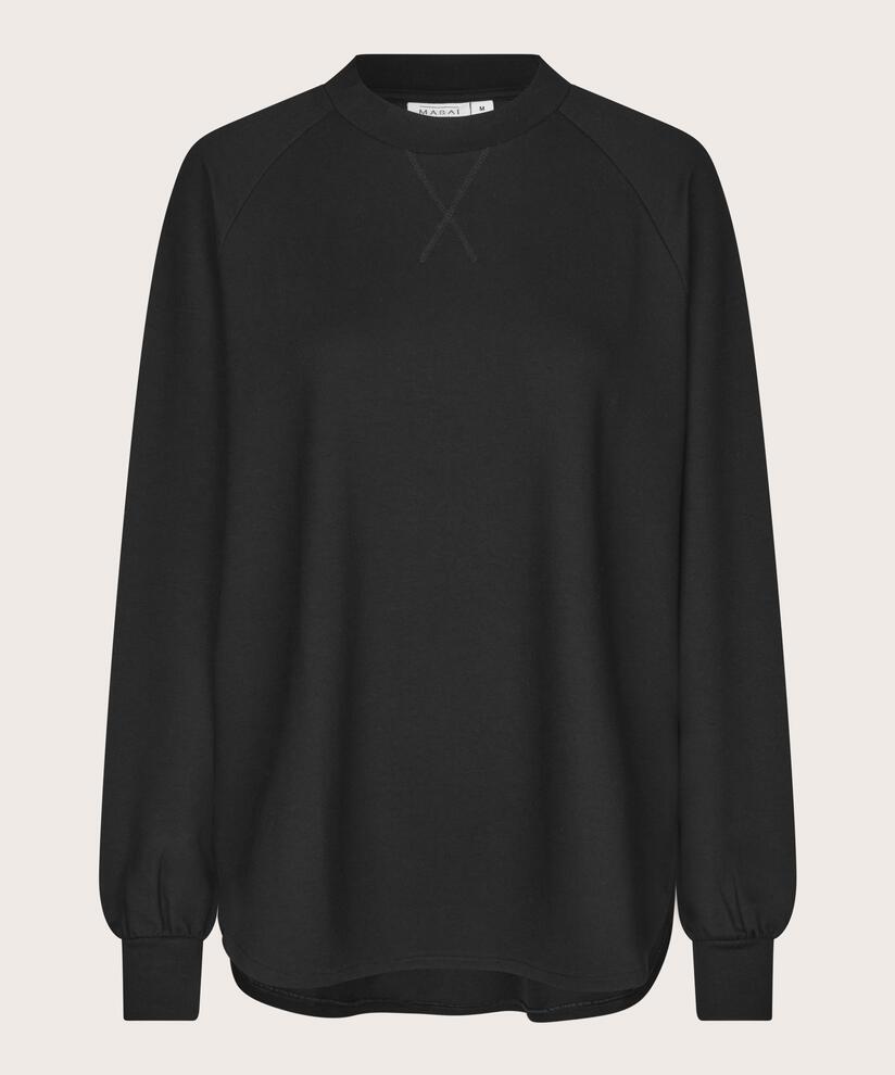 Brine JERSEY Topp, Black