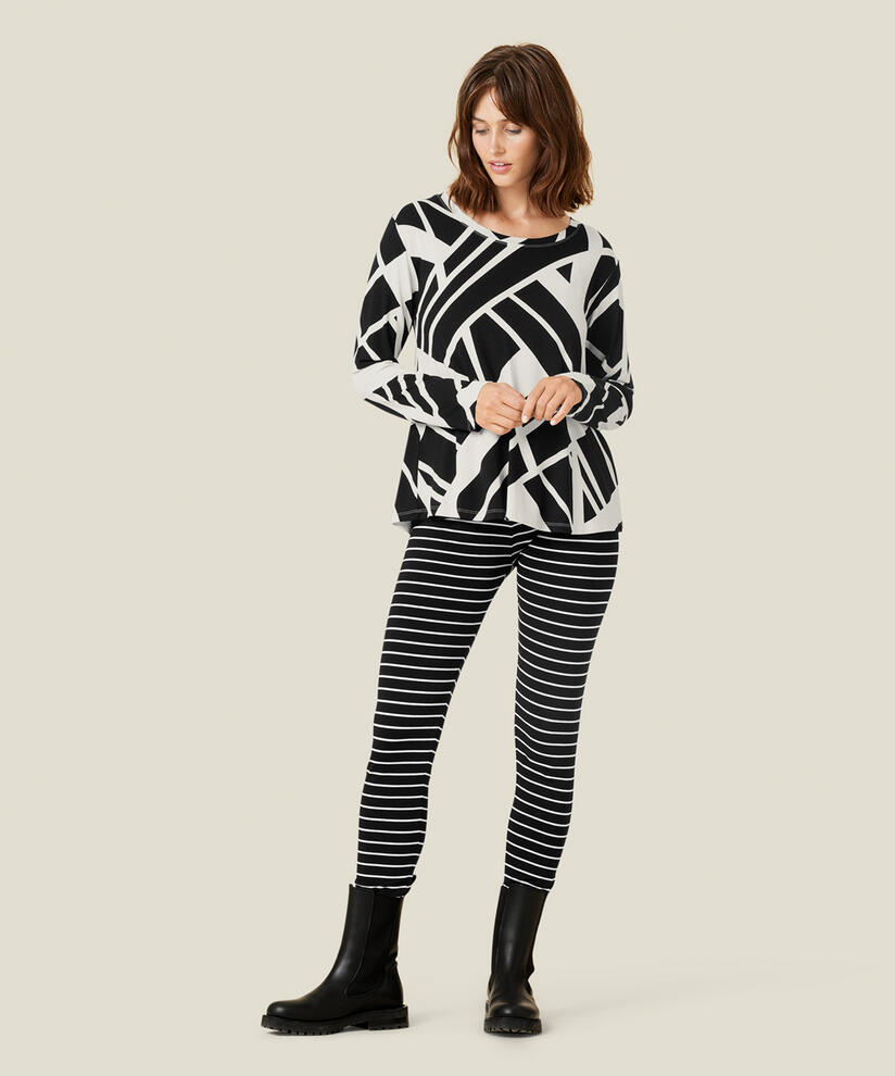 BADISNA JERSEY TOPP, Black