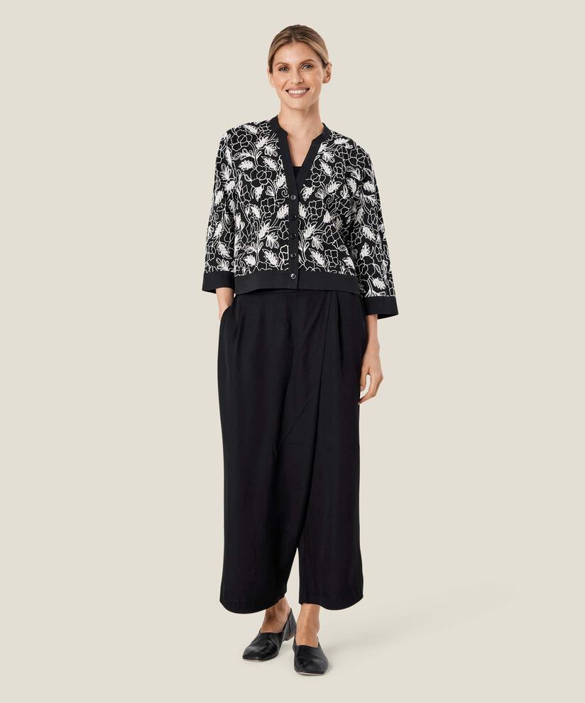 POELLA BUKSER, Black