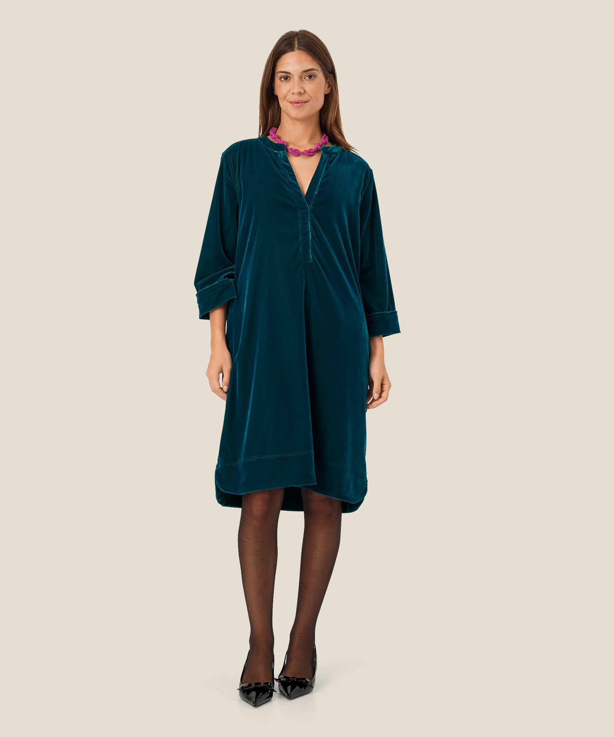 Rybe Halskjede, Fuchsia Red