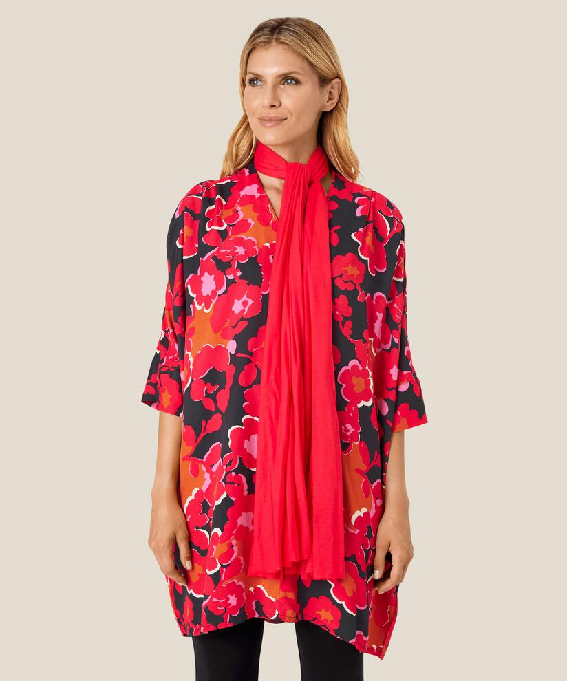 Amega Jersey Skjerf, Tango Red, hi-res