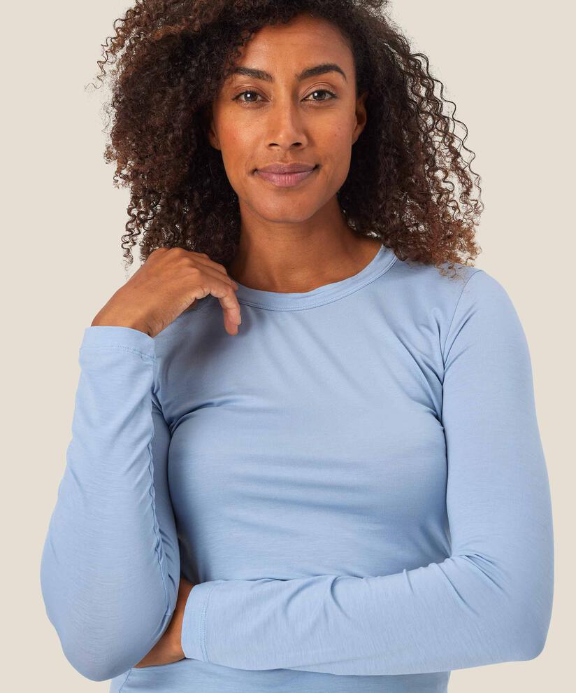 Doritla JERSEY Topp, Blue Fog