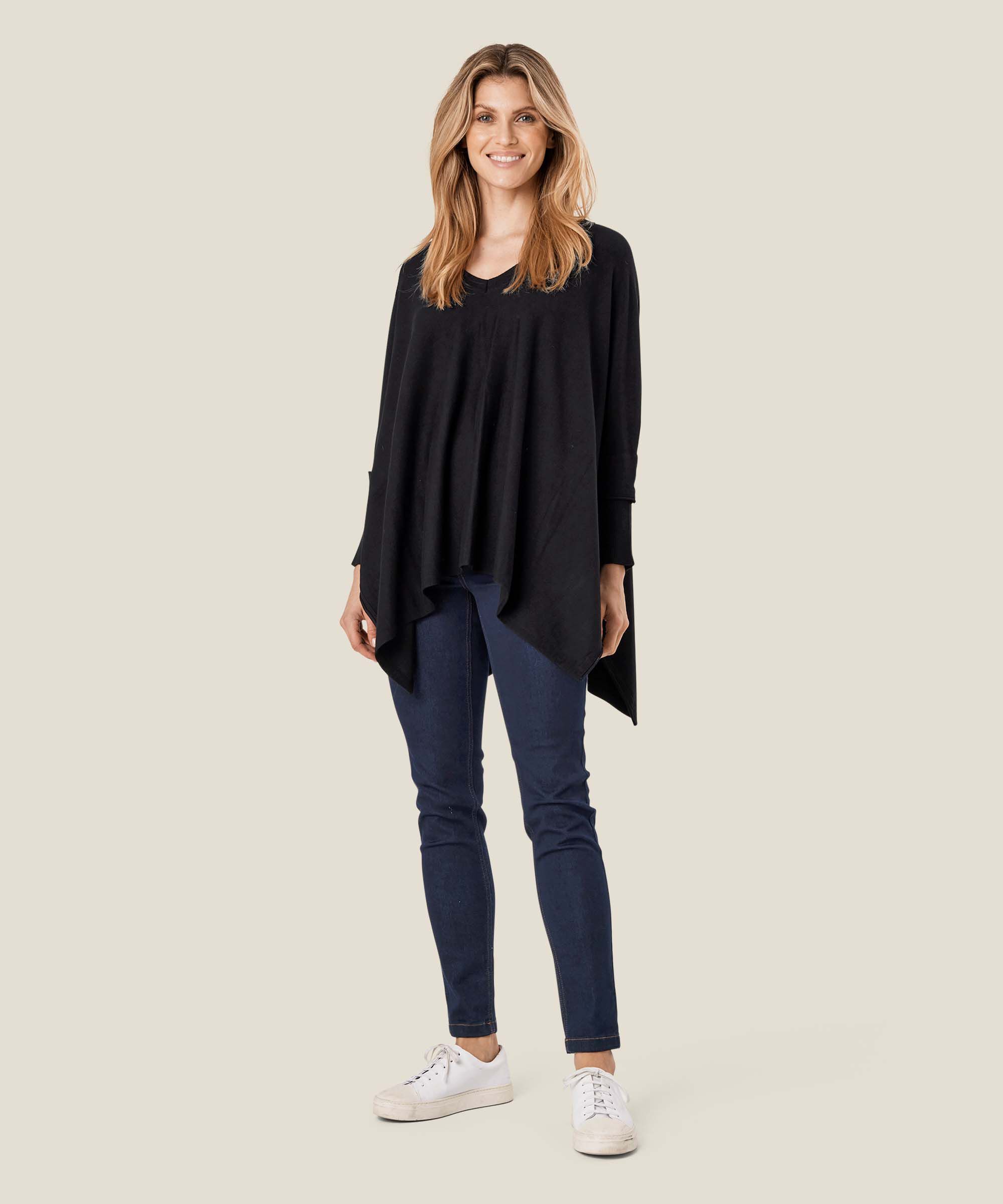 Fosna Strikkegenser, Black