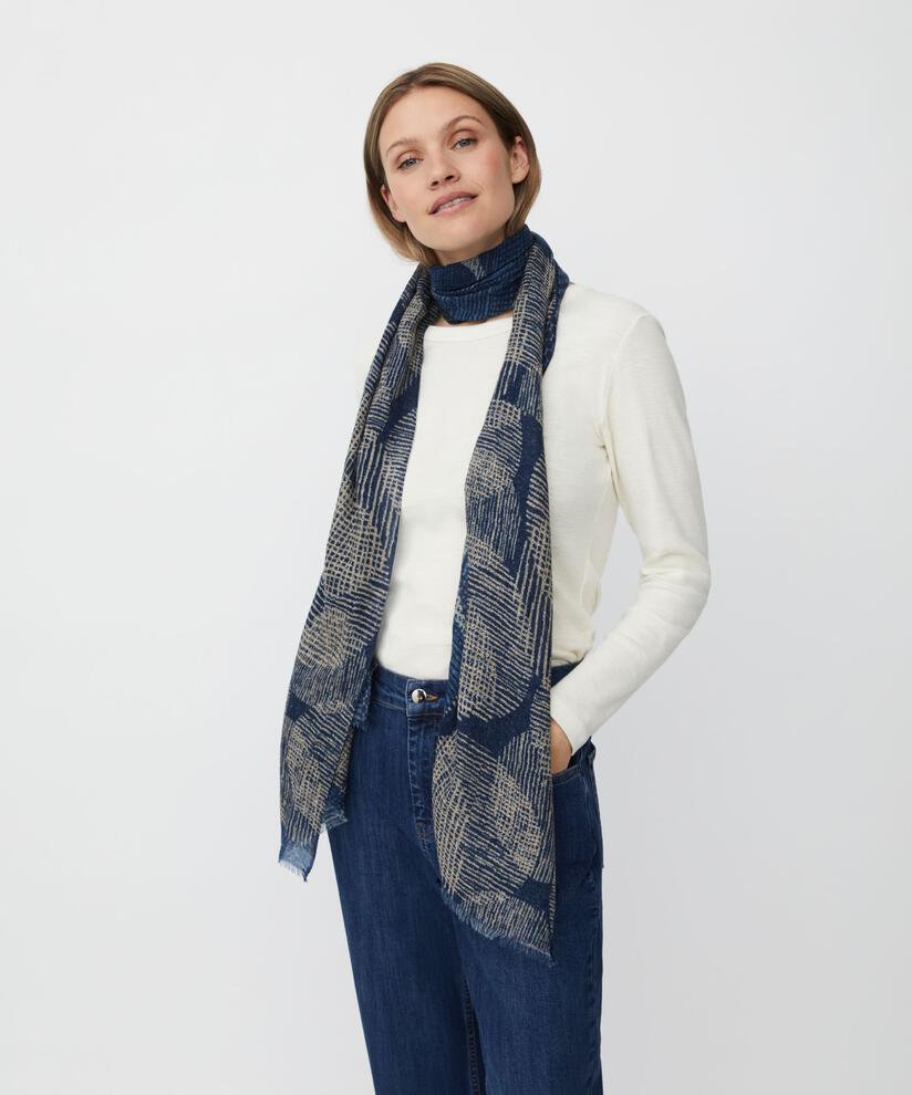 Arlonia ullskjerf, Proven Blue