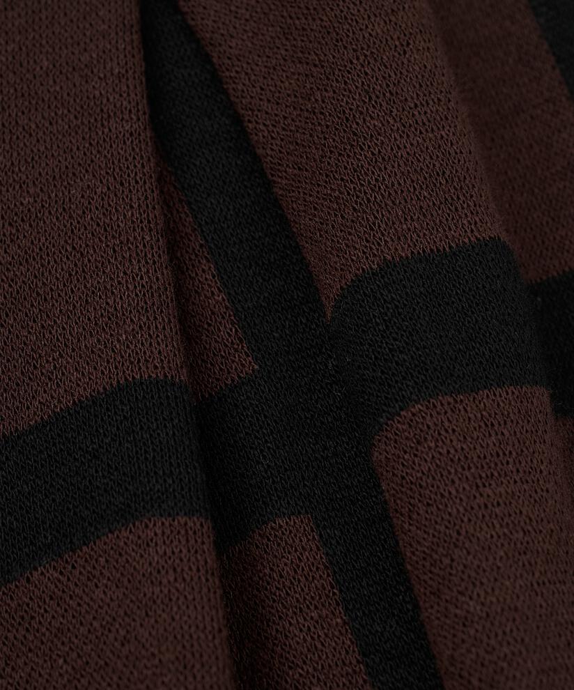 Nilana JERSEY Kjole, Coffee Bean