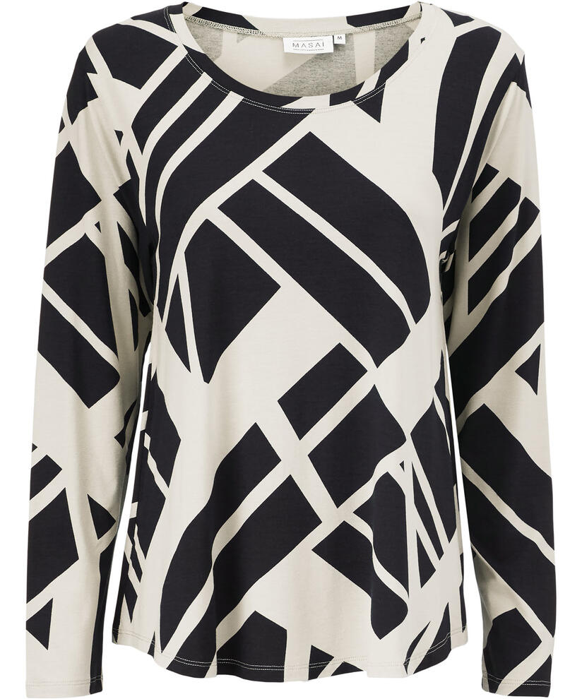 BADISNA JERSEY TOPP, Black