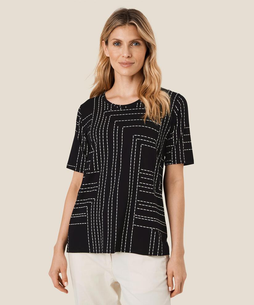 Butta JERSEY Topp, Black