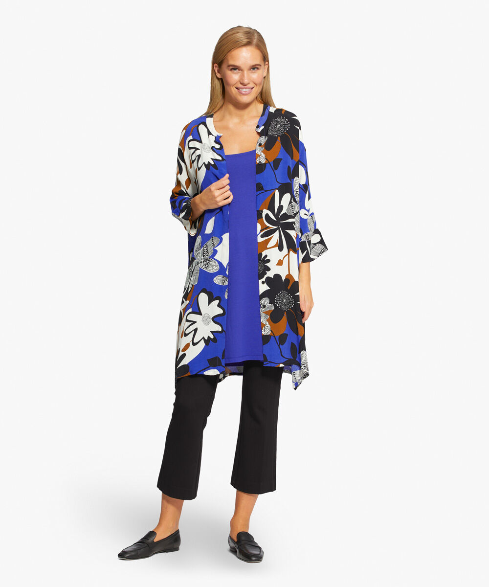 HABITA TUNIKA, Clematis Blue