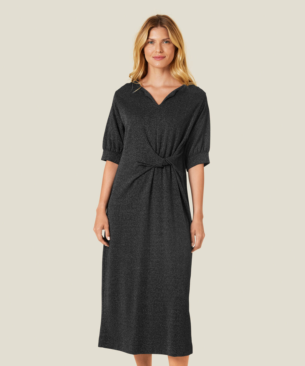 NYOMA JERSEY KJOLE, Black