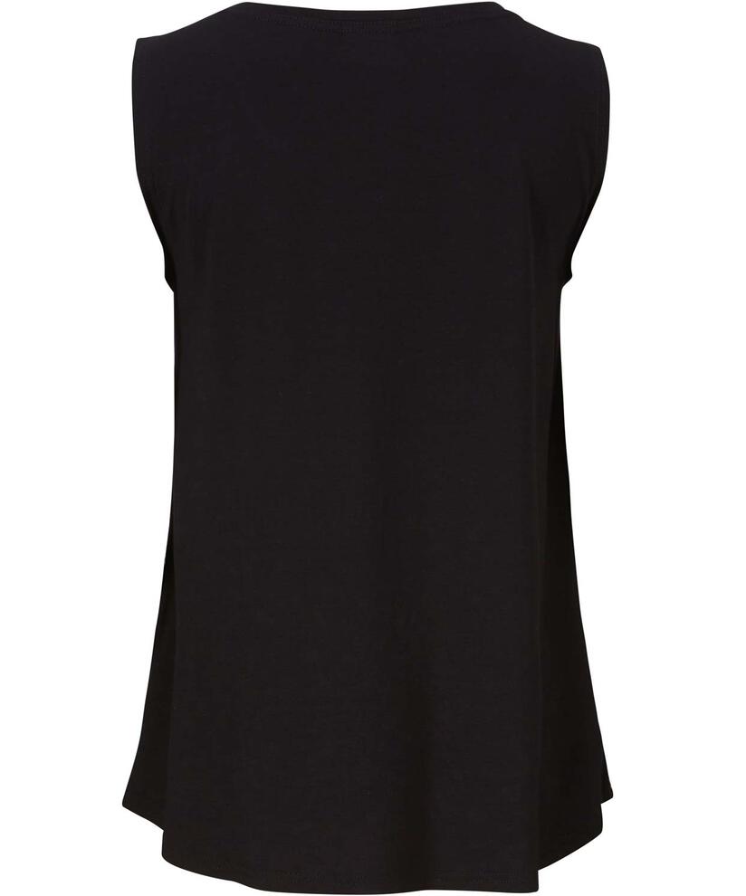 Elisa JERSEY Topp, Black