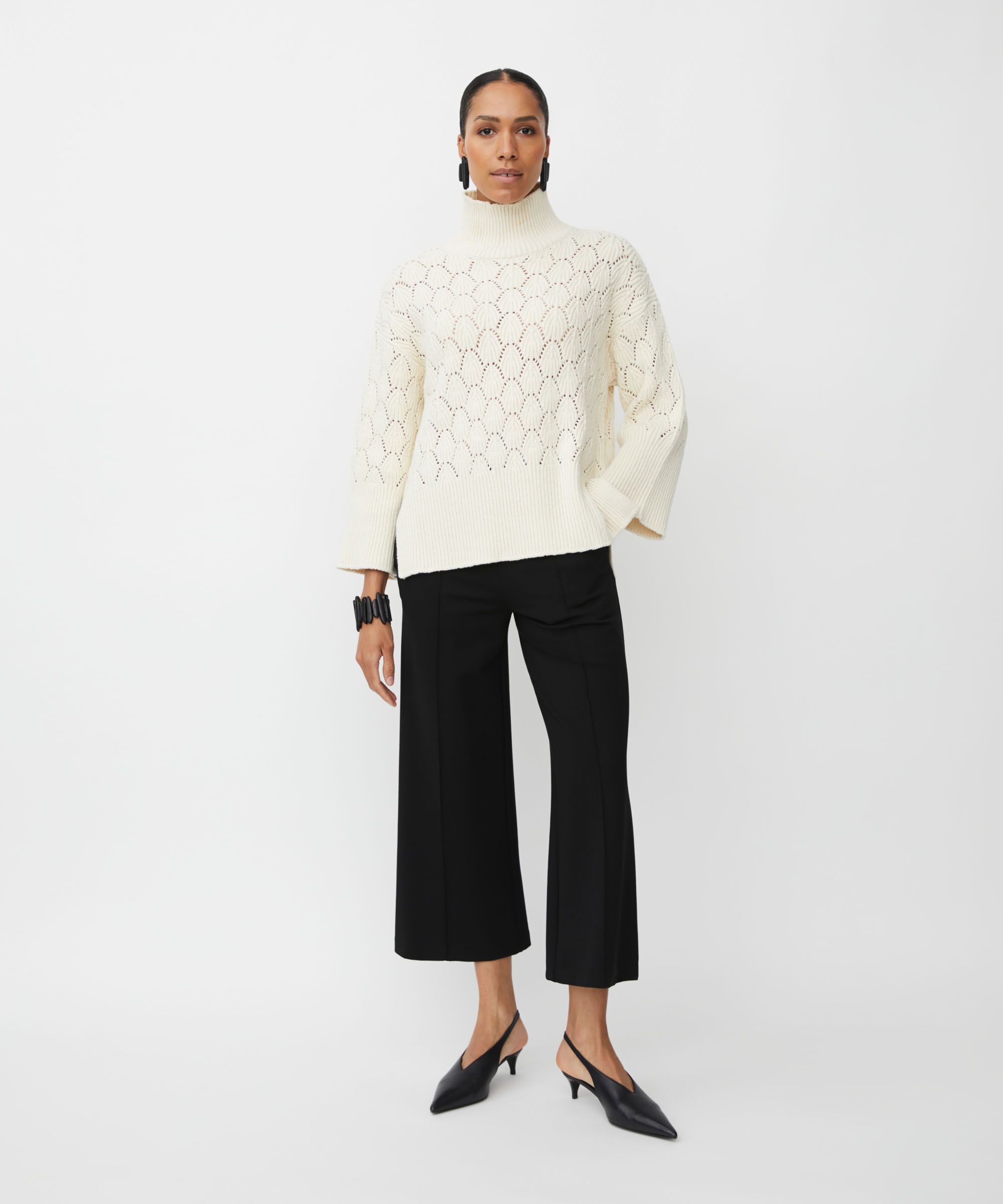 Ryvia øreringer, Black