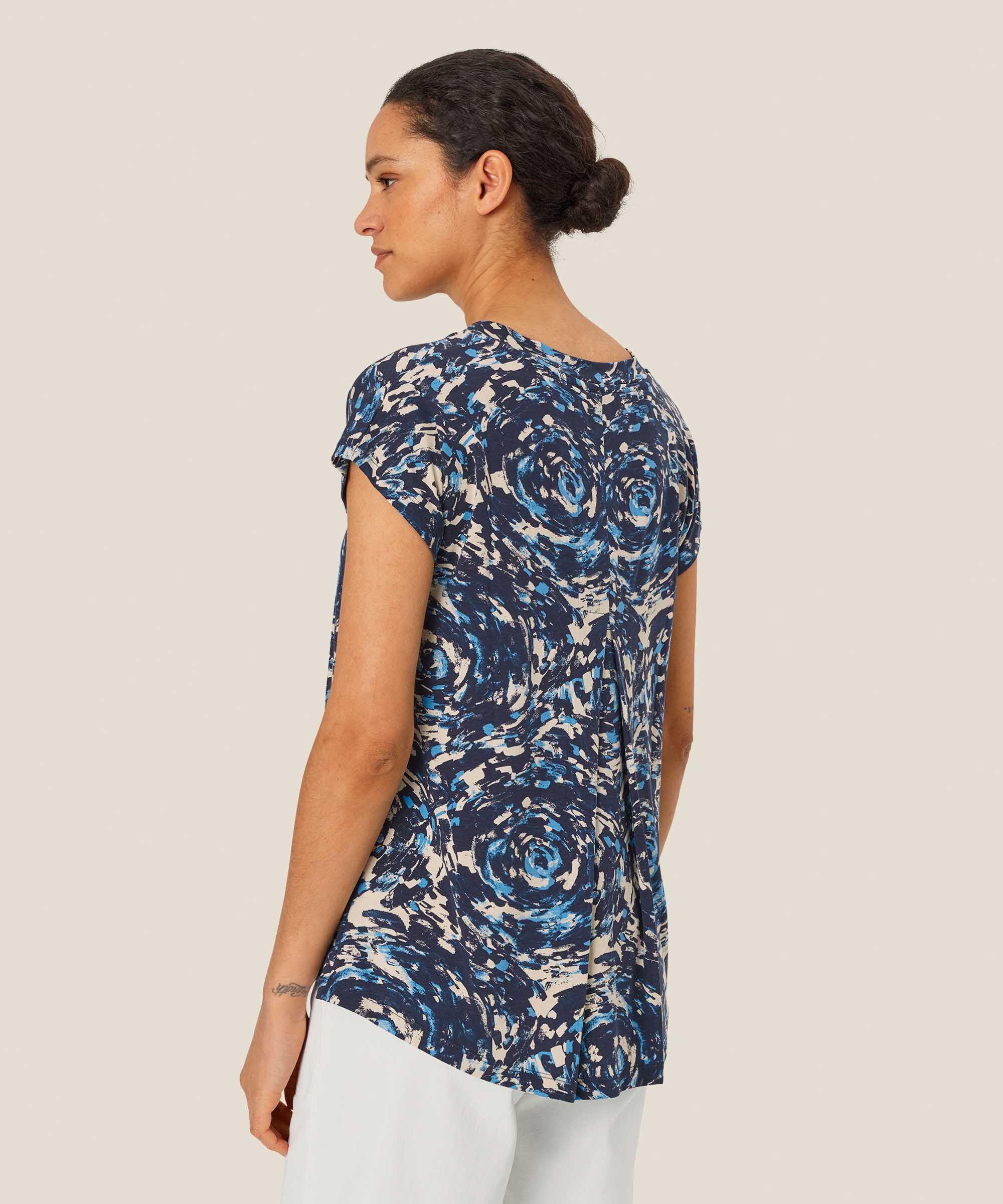 Efa JERSEY Topp, Cendre Blue