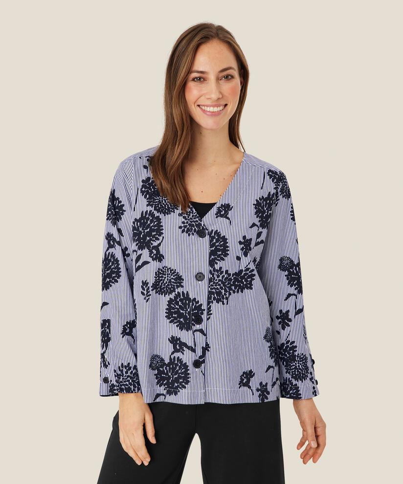 Ilah Skjorte, Maritime Blue