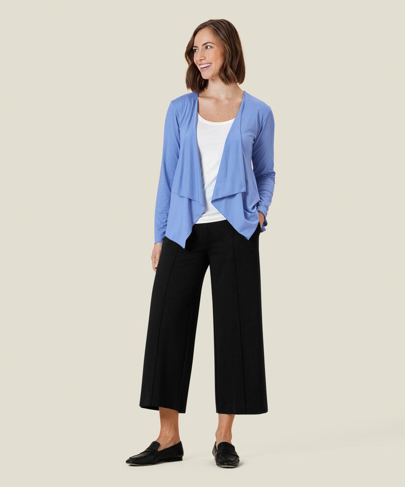 ITALLY JERSEY CARDIGAN, Granada Sky, hi-res
