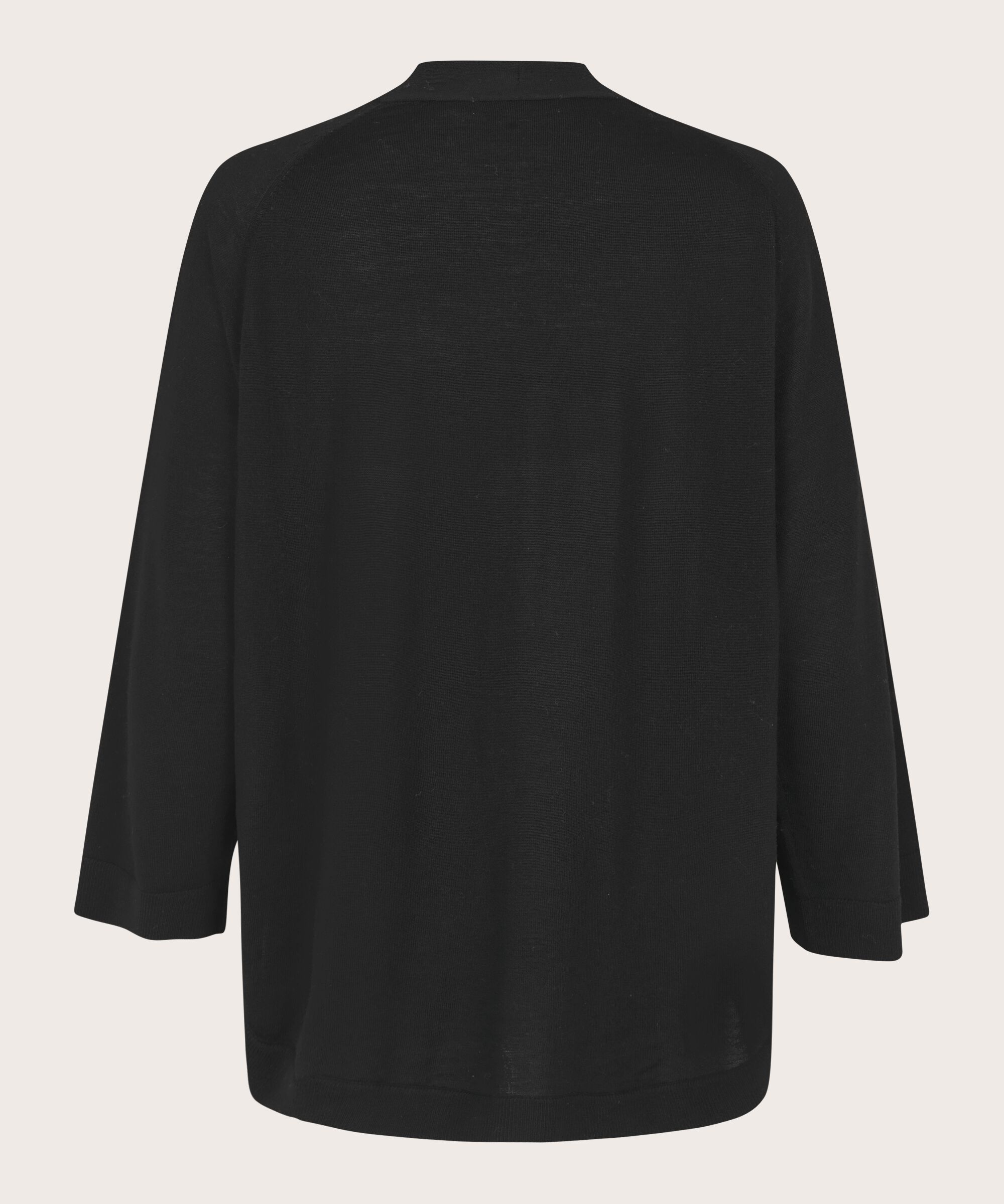 Florice Strikkegenser, Black