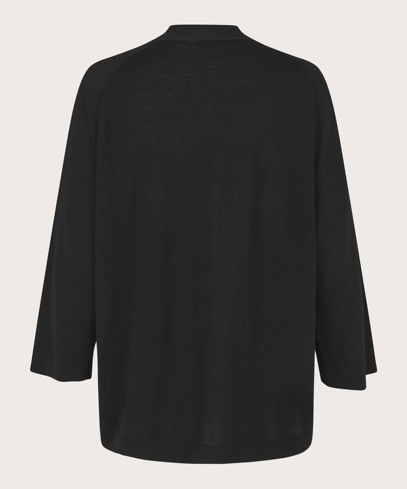 Florice Strikkegenser, Black