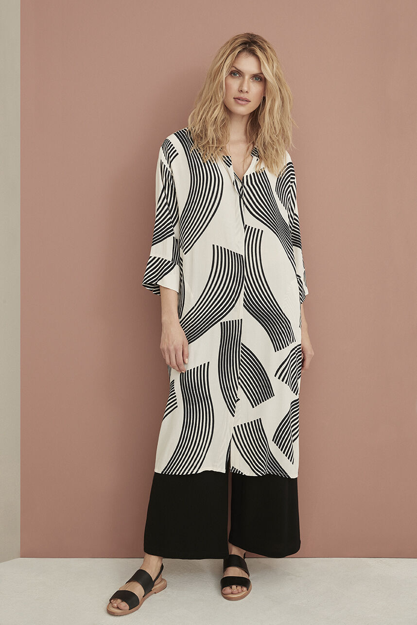 NIMES SKJORTEKJOLE, Black