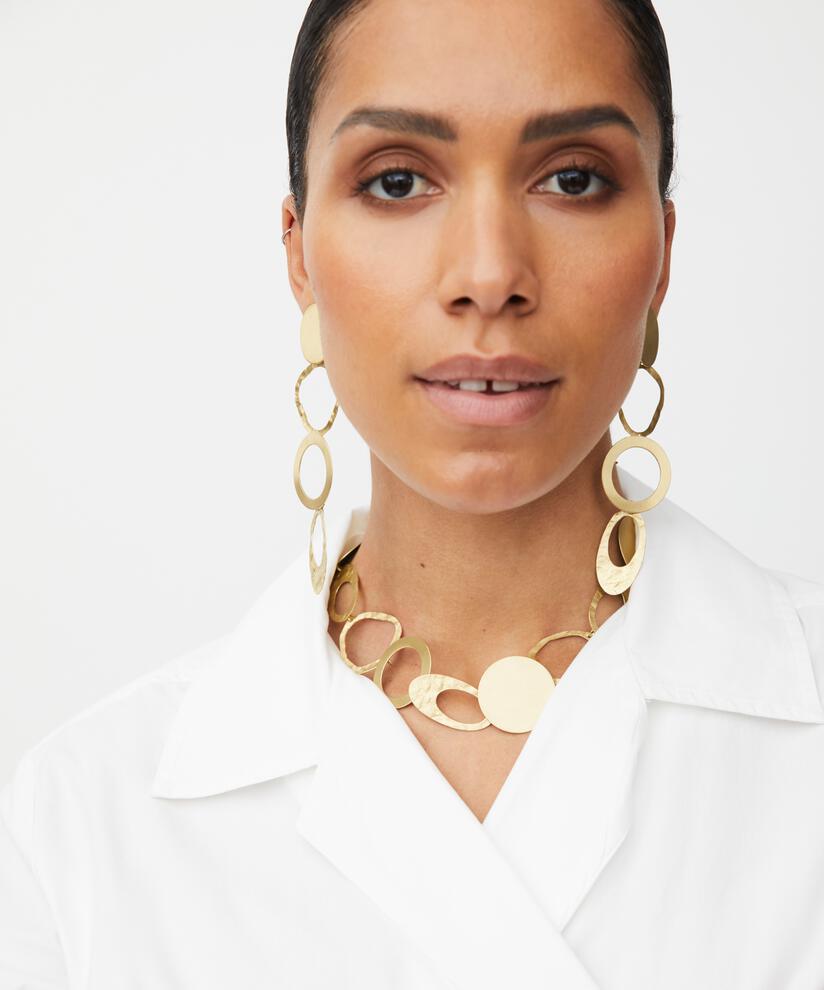Rumani øreringer, Gold