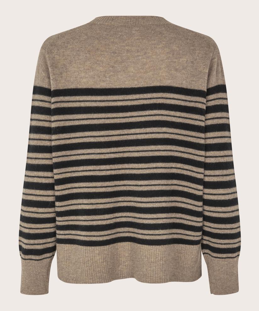 Fonny Strikkegenser, Black/dijon