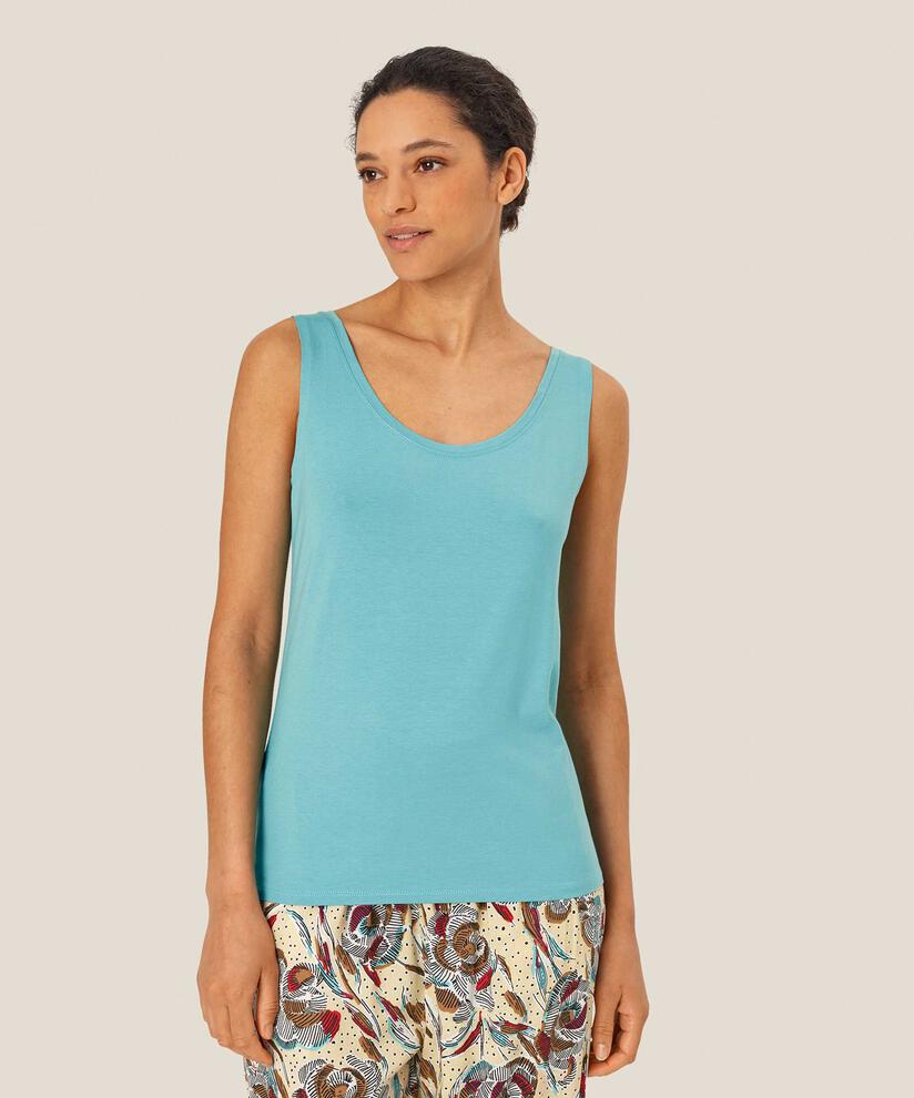 Els JERSEY Topp, Aqua