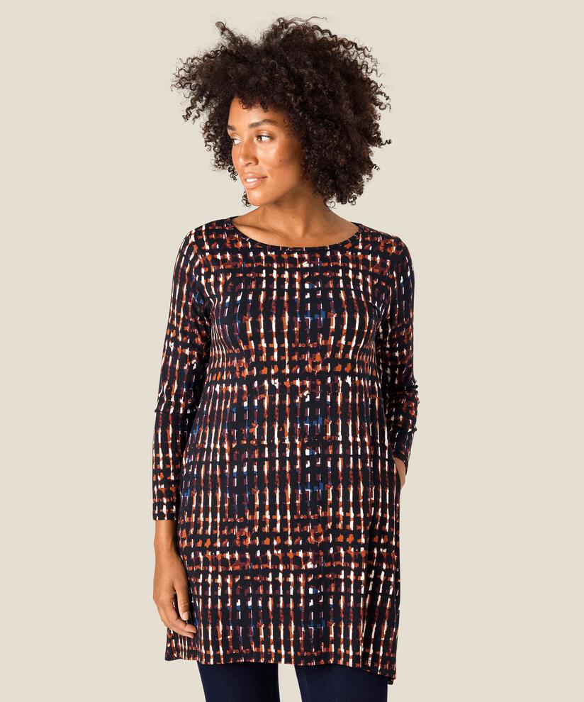 Garnette JERSEY tunika, Potters Clay