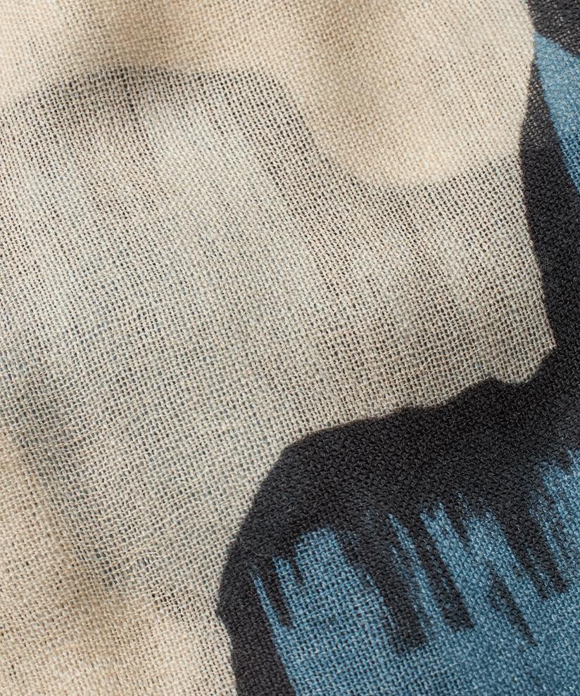 Arlonne ullskjerf, Proven Blue