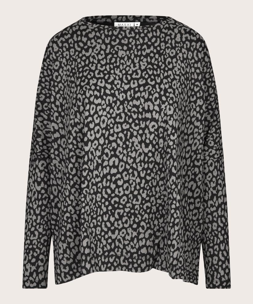 Barr JERSEY Topp, Steel Grey