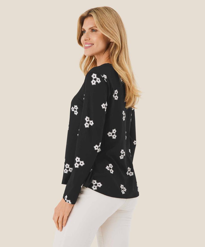 Badisna JERSEY Topp, Black