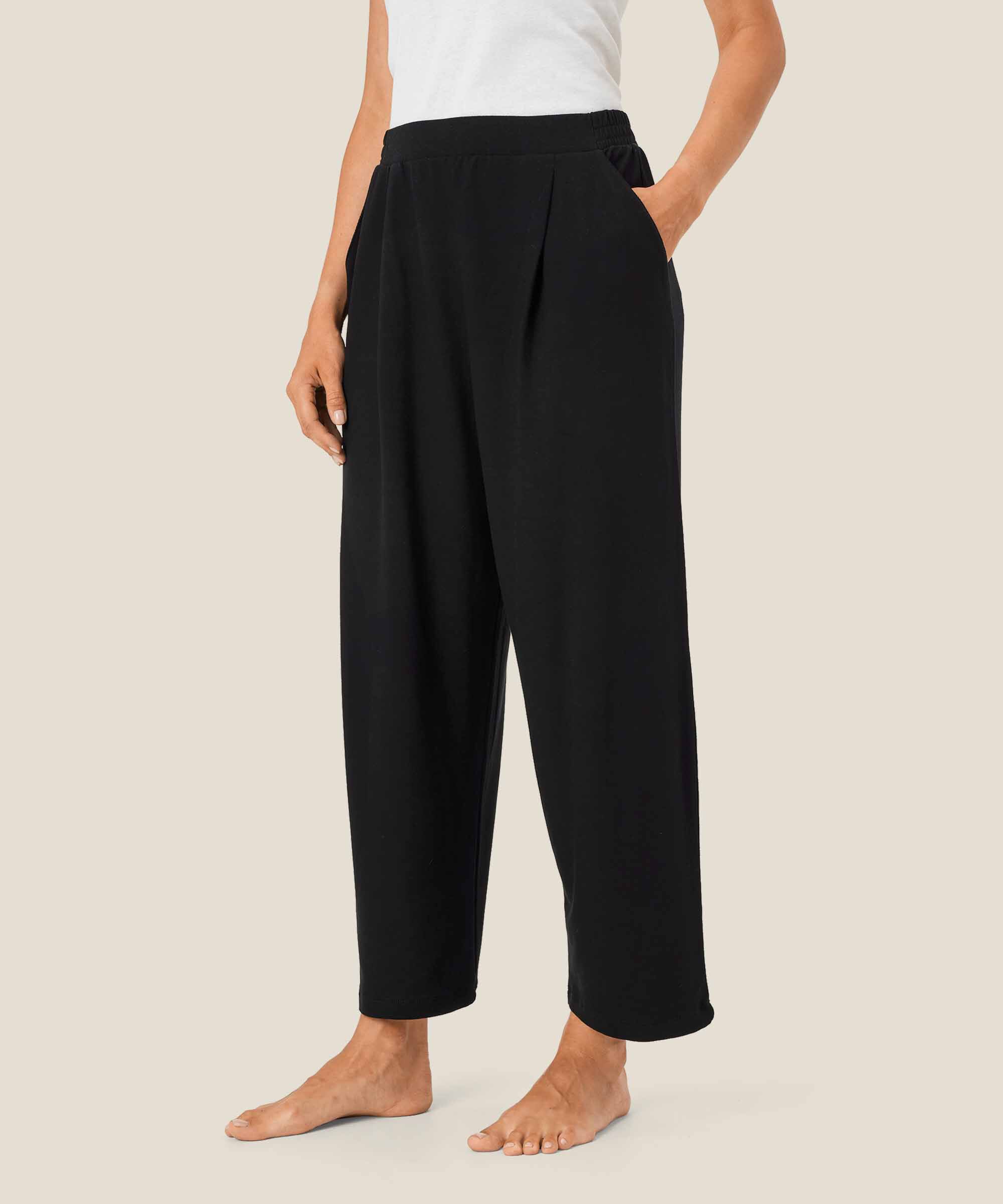 Penelope JERSEY Bukse, Black