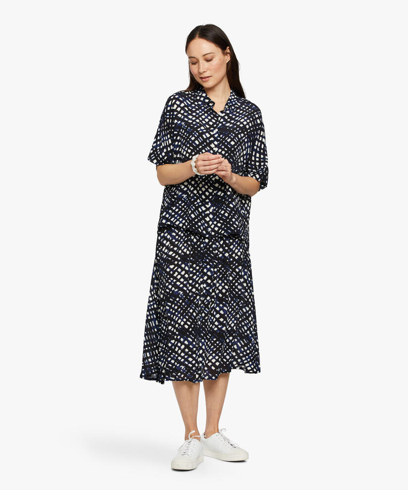 SONDRA SKJØRT, Medieval blue