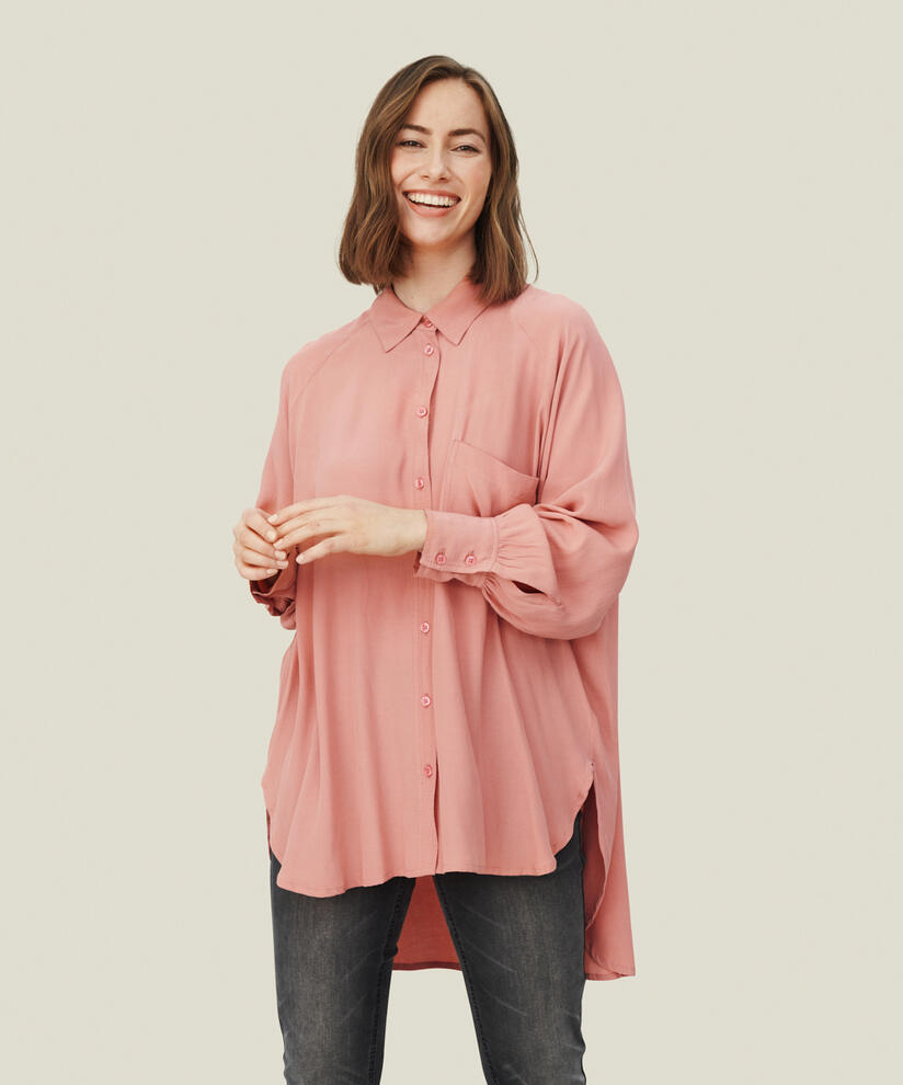 IDINEA SKJORTE, Dusty Rose
