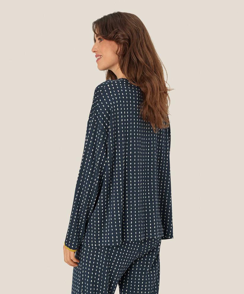 Damira JERSEY Topp, Mood Indigo